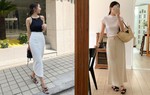Xu hướng chân váy sáng màu và 10 cách phối đồ trẻ trung từ công sở ra phố