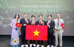 Việt Nam giành 3 Huy chương Vàng, 1 Huy chương Bạc, xếp thứ 2 Olympic Hóa học quốc tế