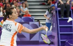 Olympic Paris: Thua 2 séc với cùng điểm số 20-22, tay vợt Nguyễn Thùy Linh dừng bước 