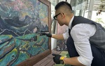 Chu Nhật Quang - Hoạ sĩ trẻ đam mê làm tranh sơn mài