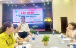 Tập huấn vận hành Tổ truyền thông cộng đồng cho cán bộ Hội ở Bình Định