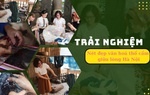 Trải nghiệm: Nhuộm khăn chàm, thêu họa tiết thổ cẩm giữa lòng Thủ đô