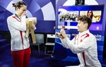 Nữ VĐV cầu lông bất ngờ được cầu hôn ngay sau khi đoạt Huy chương vàng Olympic Paris