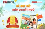 HDBank tặng một lượng vàng SJC cho khách hàng mỗi tháng 