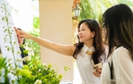 2 nữ họa sĩ trẻ bán đấu giá tranh, ủng hộ trẻ em Làng SOS