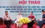 Để người có uy tín, chức sắc tôn giáo lan tỏa việc thúc đẩy bình đẳng giới ở vùng dân tộc thiểu số