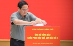 Thủ tướng cùng cán bộ, công chức Văn phòng Chính phủ ủng hộ đồng bào khắc phục hậu quả bão số 3