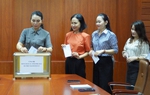 Phụ nữ Quảng Bình quyên góp ủng hộ người dân bị thiệt hại do bão số 3
