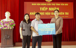 Chủ tịch Hội LHPN Việt Nam Hà Thị Nga thăm, động viên nhân dân vùng lũ Yên Bái