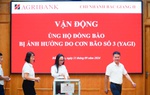 Agribank chung sức cùng các địa phương và người dân khắc phục hậu quả của cơn bão số 3