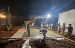 Khu nhà tạm cho 25 hộ dân Làng Nủ đã hoàn thiện 