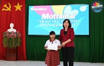 Trao 5 suất học bổng Mottainai cho trẻ em mồ côi có hoàn cảnh khó khăn tại Long An