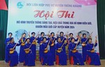 Trùng Khánh, Cao Bằng: Hội thi xóa bỏ định kiến giới, khuôn mẫu giới năm 2024