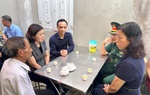 Hội LHPN Ninh Bình thăm hỏi gia đình Thượng úy hy sinh trong lúc phòng, chống bão số 3
