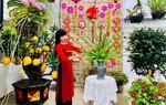 Cô giáo ở Quảng Ninh làm đẹp tổ ấm với tài cắm hoa