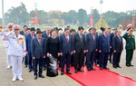 Lãnh đạo Đảng, Nhà nước vào Lăng viếng Chủ tịch Hồ Chí Minh nhân dịp Tết Nguyên đán
