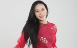 Kỷ lục gia điền kinh Hoàng Thanh Giang đón Tết cùng áo dài