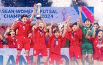 Đội tuyển futsal nữ Việt Nam lọt Top 10 thế giới