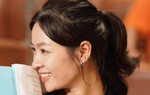 Diễn viên Đinh Thu Hiền tham gia giải chạy "Vì môi trường không khói thuốc" do Báo PNVN tổ chức 