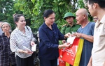 Lãnh đạo UBTƯ MTTQ Việt Nam thăm hỏi, động viên người dân bị ảnh hưởng bởi lũ lụt ở Bắc Ninh