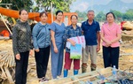 Hội LHPN tỉnh Thái Nguyên thăm hỏi, động viên gia đình hội viên bị lũ cuốn trôi