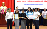 TPHCM: Nhiều tổ chức, cá nhân tiếp tục ủng hộ đồng bào vùng bão lũ 