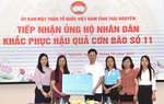 Lãnh đạo Hội LHPN Việt Nam thăm, tặng quà phụ nữ và trẻ em vùng lũ tại Thái Nguyên