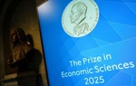 Công bố các nhà khoa học nhận giải Nobel Kinh tế 2025