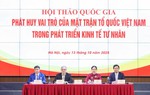 Phát huy vai trò của Mặt trận Tổ quốc Việt Nam trong phát triển kinh tế tư nhân