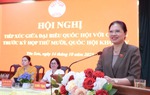 Phó Chủ tịch UBTƯ MTTQ Việt Nam Hà Thị Nga tiếp xúc cử tri tại Tuyên Quang