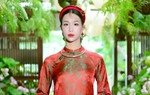Á hậu chuyển giới Minh Anh say mê áo dài 