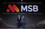 MSB được vinh danh là "Doanh nghiệp xuất sắc Châu Á và Thương hiệu truyền cảm hứng"