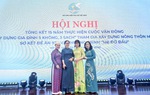 Hơn 300 đại biểu dự Hội nghị tổng kết 15 năm Cuộc vận động "Xây dựng gia đình 5 không, 3 sạch" 