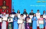 Hội LHPN Việt Nam tặng Bằng khen cho 81 tập thể và 255 cá nhân tiêu biểu thực hiện phong trào thi đua