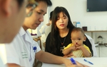 Bệnh viện Trung ương Quân đội 108 khám sàng lọc dị tật miễn phí cho trẻ em