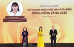 Phó Tổng Giám đốc Agribank được vinh danh "Nữ doanh nhân Việt Nam tiêu biểu - Bông hồng Vàng 2025"