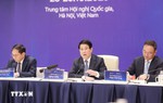 Chủ tịch nước Lương Cường kiểm tra buổi tổng duyệt Lễ mở ký Công ước Hà Nội