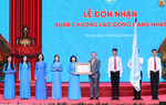 Hội Liên hiệp Phụ nữ Việt Nam đón nhận Huân chương Lao động hạng Nhất