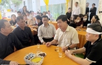 Thăm hỏi, chia buồn với gia đình Chủ tịch UBND xã tử vong khi làm nhiệm vụ
