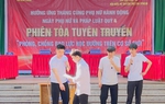 Phiên tòa tuyên truyền giúp trẻ em hiểu về Phòng chống bạo lực học đường lồng ghép Bình đẳng giới