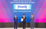 Dẫn đầu xu thế phát triển mới, Vinamilk tự hào là 1 trong 10 Thương hiệu mạnh Việt Nam