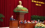 Biểu quyết giới thiệu nhân sự Ban chấp hành Trung ương khóa XIV