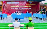 TPHCM: 2.600 học sinh theo dõi tái hiện phiên tòa phòng chống bạo lực học đường
