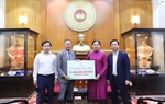 Góp thêm nguồn lực hỗ trợ đồng bào các tỉnh sớm tái thiết cuộc sống khi bão lũ đi qua