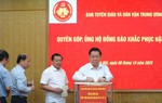Ban Tuyên giáo và Dân vận Trung ương quyên góp, ủng hộ đồng bào khắc phục hậu quả bão lũ