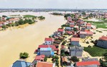 Nhiều sông ở Bắc Bộ vẫn vượt báo động 3, nguy cơ sạt lở và ngập úng kéo dài