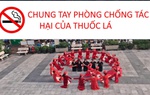 Vũ điệu truyền thông về phòng, chống tác hại thuốc lá của Hội LHPN phường Khương Đình, Hà Nội