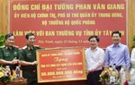 Quân ủy Trung ương tặng tỉnh Tây Ninh 30 tỉ đồng xây cầu dân sinh xã hội 