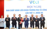 Ông Hồ Sỹ Hùng được bầu làm Chủ tịch VCCI nhiệm kỳ 2021-2026