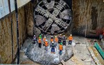 Hoàn thành khoan 4 ga ngầm đầu tiên dự án đường sắt đô thị Nhổn-Ga Hà Nội